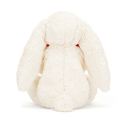 Bashful Red Love Heart Bunny
