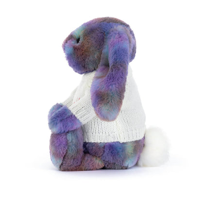 Zodihop Luxe Bunny with Personalized Cream Jumper