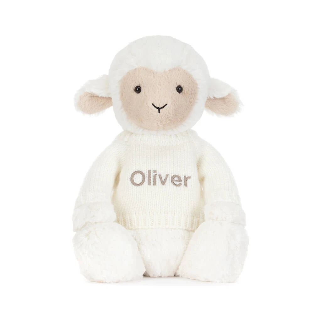 Skipson Lamb with Personalized Cream Jumper