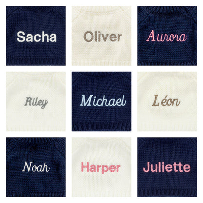 Bashful Luxe Bunny Nimbus with Personalized Cream Jumper