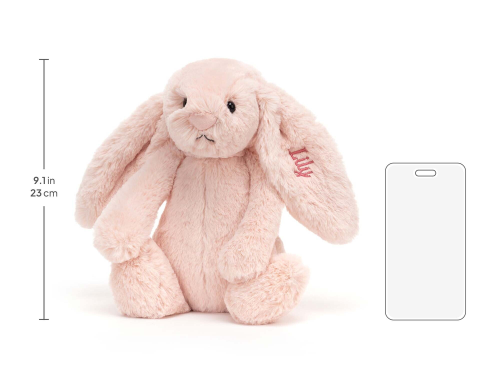 Personalized Bashful Blush Bunny Medium
