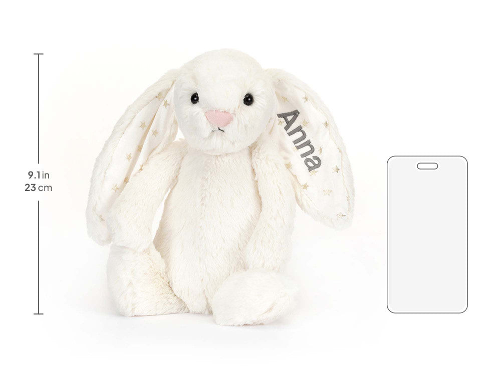 Personalized Bashful Twinkle Bunny Medium